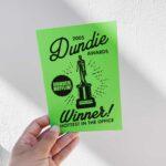 Dundie Award Greeting Card
