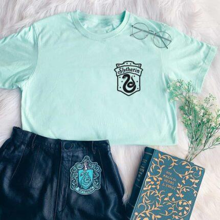 Slytherin Pocket Print T-Shirt