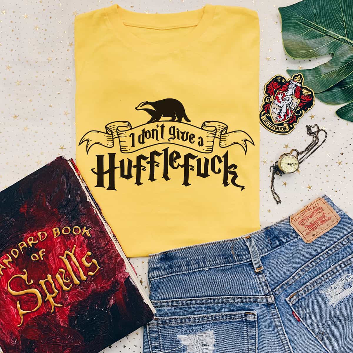 I Don't Give A HuffleFuck T-Shirt I Don't Give A HuffleFuck T-Shirt