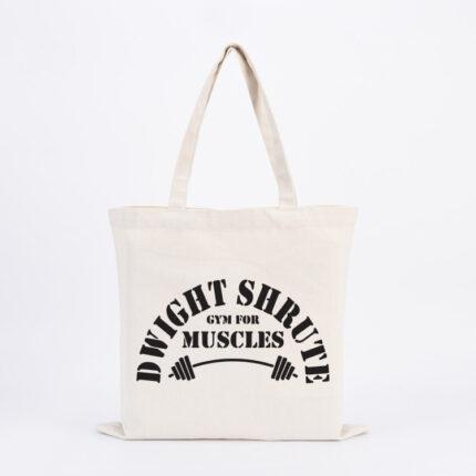 of14.Dwight Schrute Muscles Tote Bag