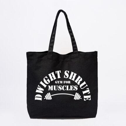 of14.Dwight Schrute Muscles Tote Bag