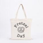 Pretzel Day Tote Bag