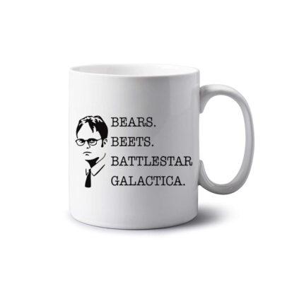 Bears Beets Battlestar Galactica Mug