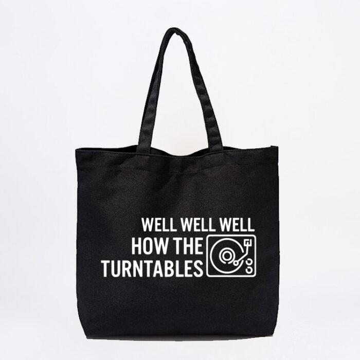 How The Turn Tables Tote Bag