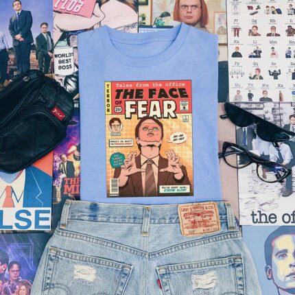 The face Of Fear Poster T-Shirt