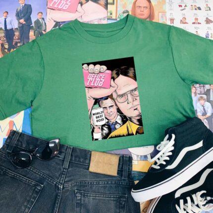The Office Fight Club Poster T-Shirt