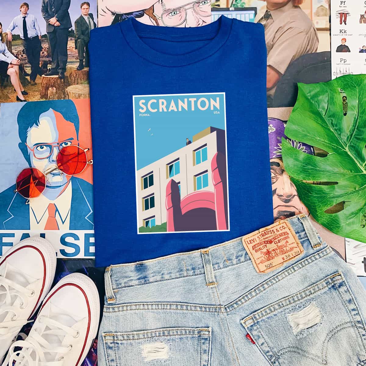 Scranton Poster T-Shirt Scranton Poster T-Shirt