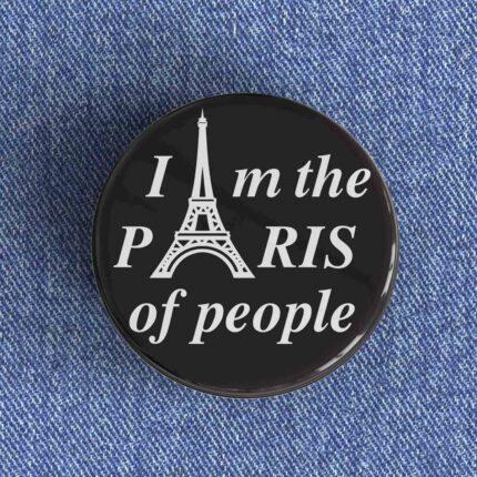 Paris Of People Badge