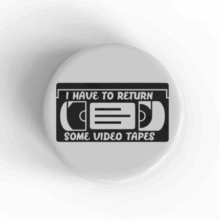 Video Tapes Magnet
