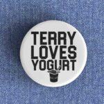 Terry Loves Yogurt Badge