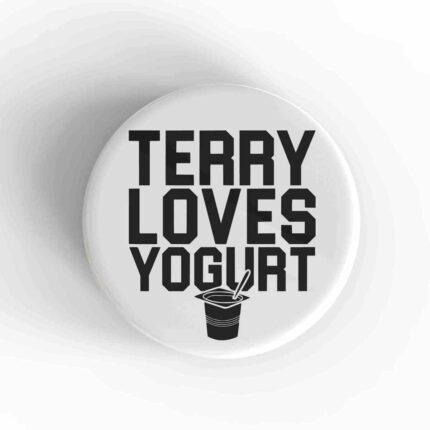Terry Loves Yogurt Magnet
