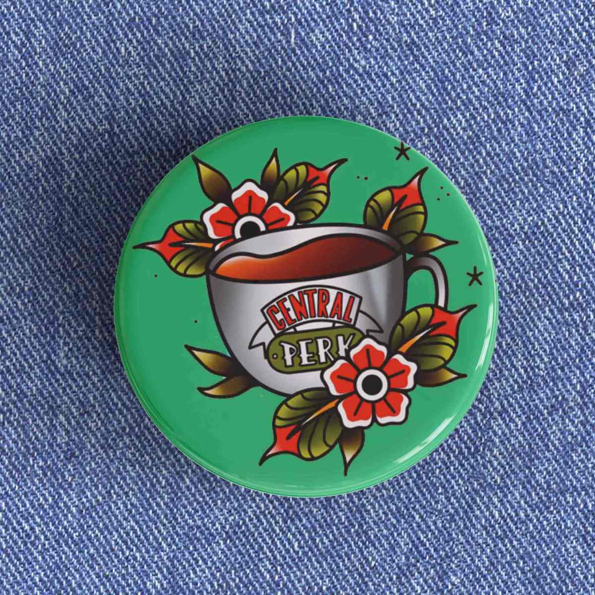 Central Perk Badge/Magnet Central Perk Badge/Magnet