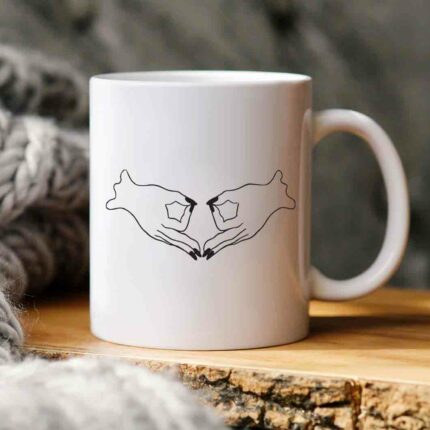 Uterus Silhouette Mug