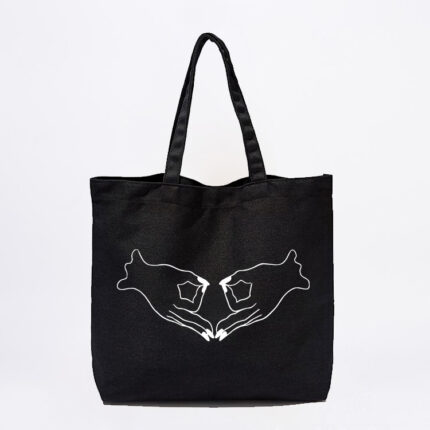 Uterus Silhouette Tote Bag