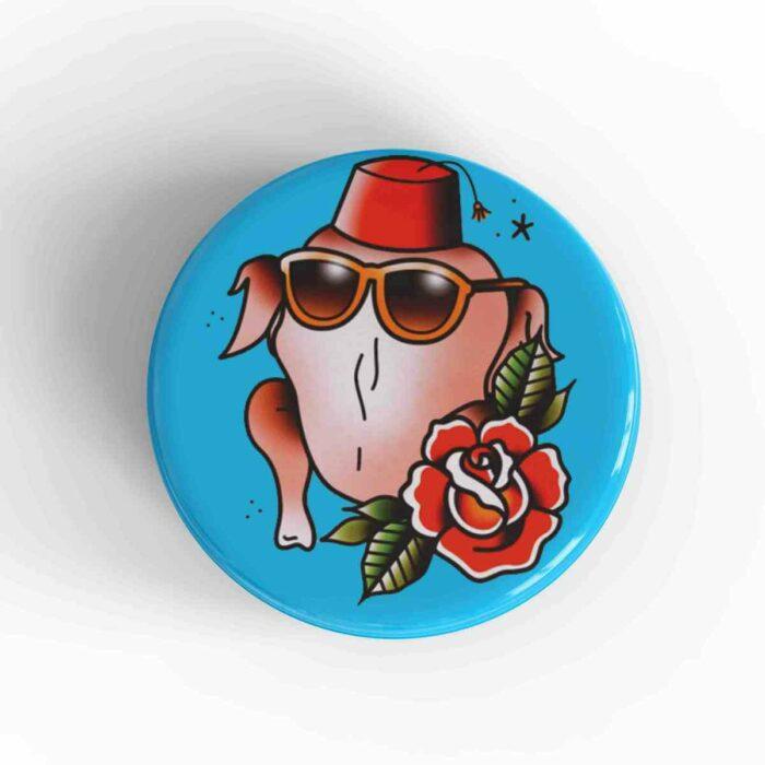 Friends Turkey Badge/Magnet