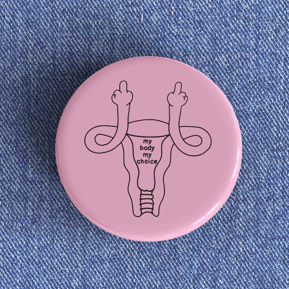 My Body My Choice Badge/Magnet My Body My Choice Badge/Magnet