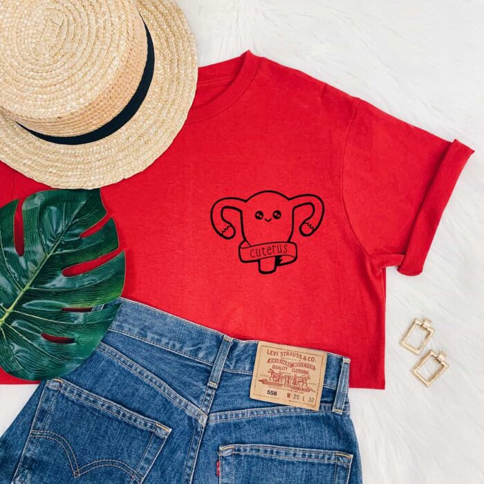 Cuterus Pocket Print  T-Shirt - Image 2