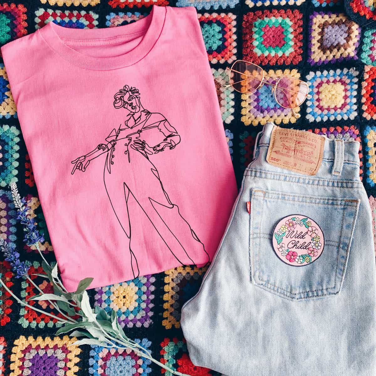 Harry Styles Line Art T-Shirt Harry Styles Line Art T-Shirt