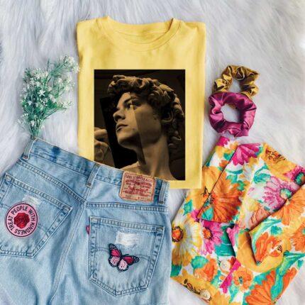 Harry Styles Art Meme T-Shirt