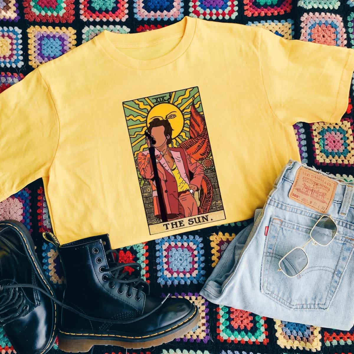 The Sun Tarot T-Shirt The Sun Tarot T-Shirt