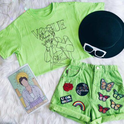 Harry Styles Vogue Line Art T-Shirt