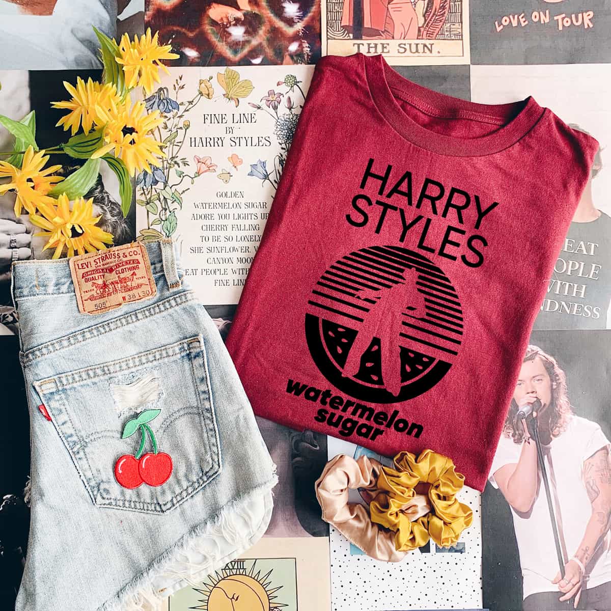 Harry Styles Watermelon Sugar T-Shirt Harry Styles Watermelon Sugar T-Shirt