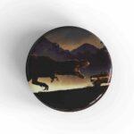 Jurassic Park Landscape Magnet