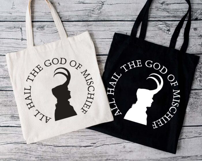All Hail The God Of Mischief Tote Bag