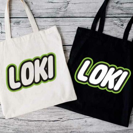 Loki Lego Parody Tote Bag