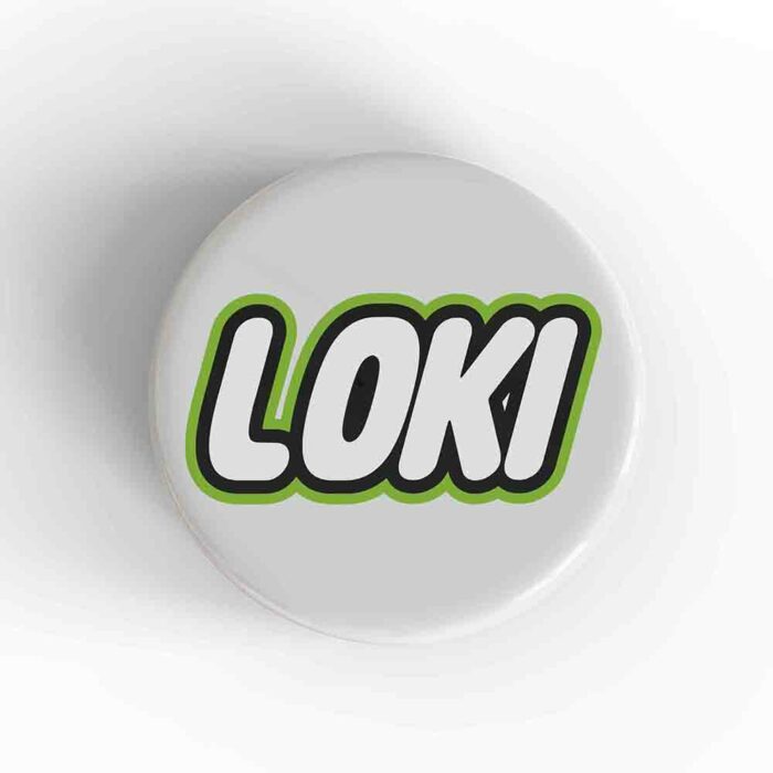 Loki Lego Parody Badge/Magnet