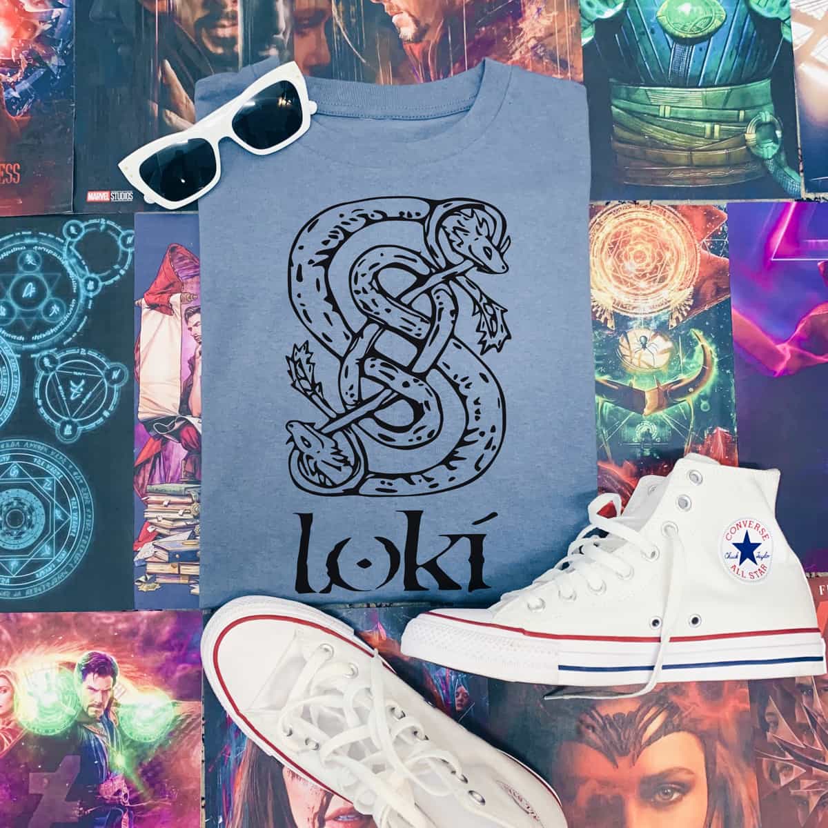 Loki Snake T-Shirt Loki Snake T-Shirt