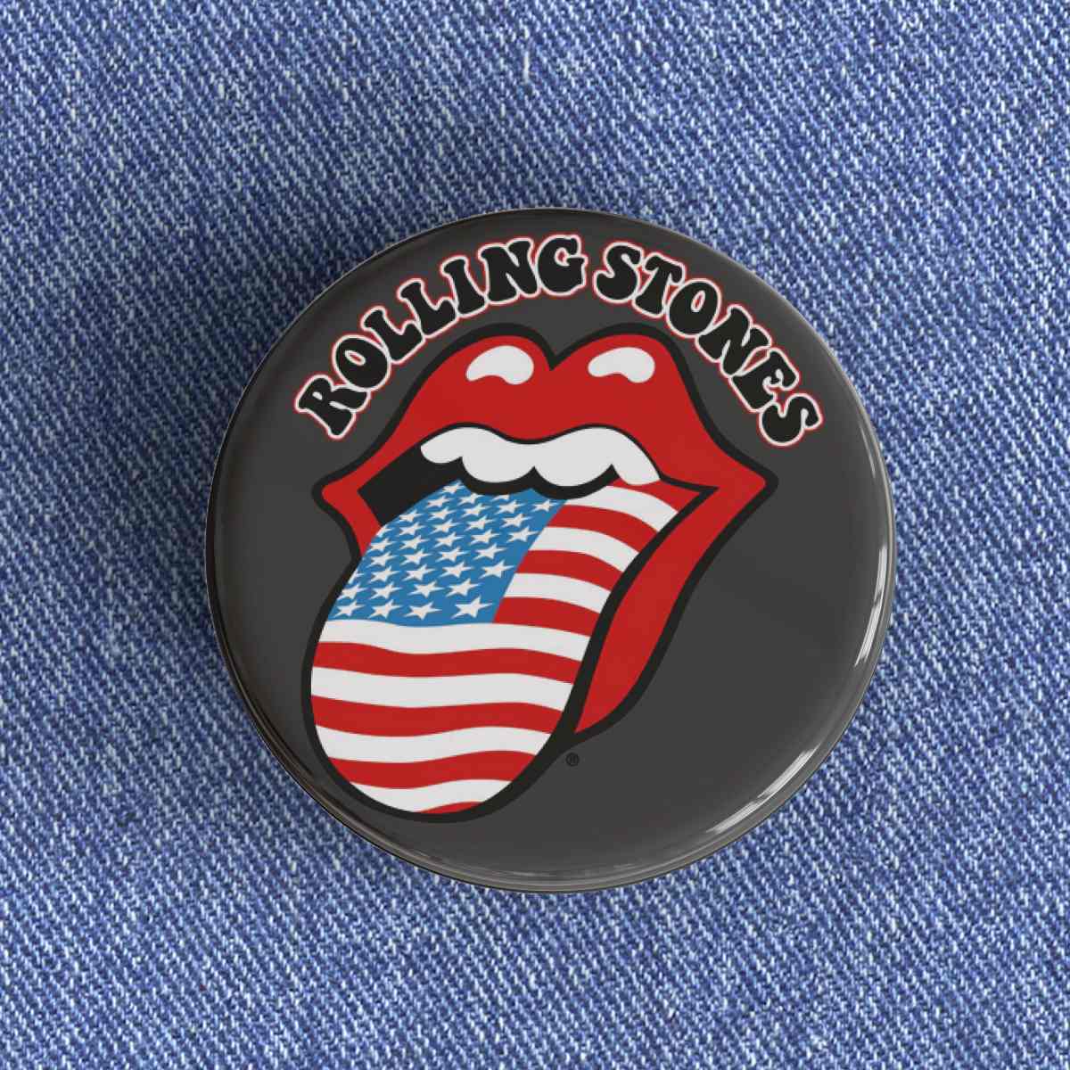 The Rolling Stones Badge The Rolling Stones Badge