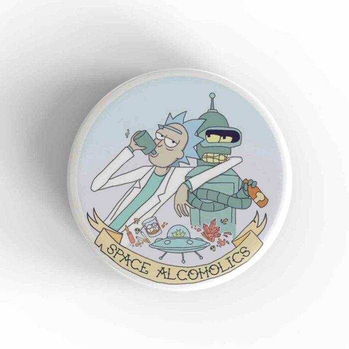 Space Alcoholics Badge/Magnet