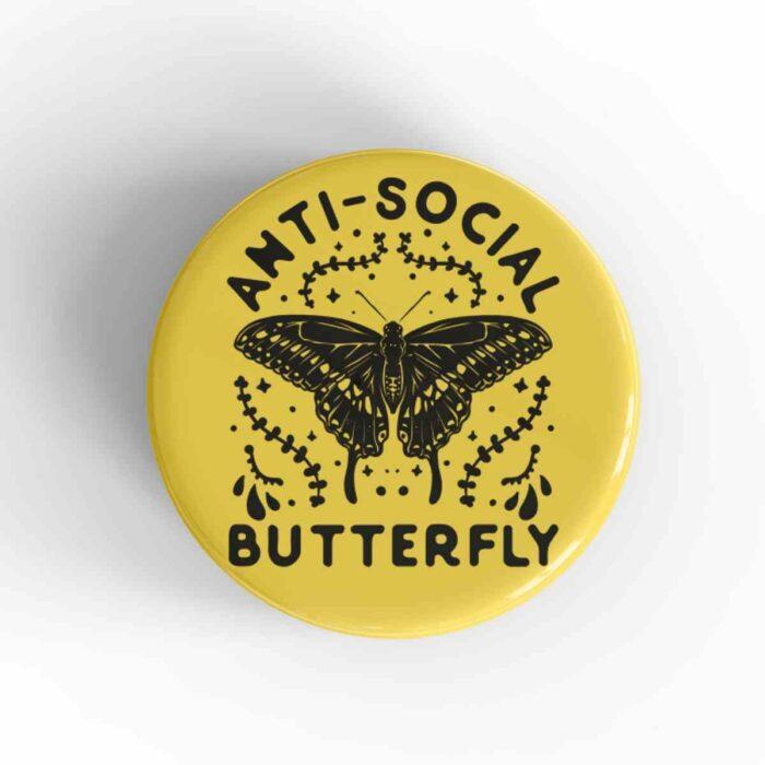 Anti-Social Butterfly Magnet