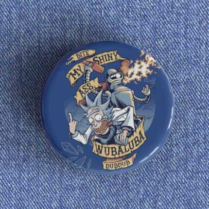 Bite My Shiny Ass Badge/Magnet