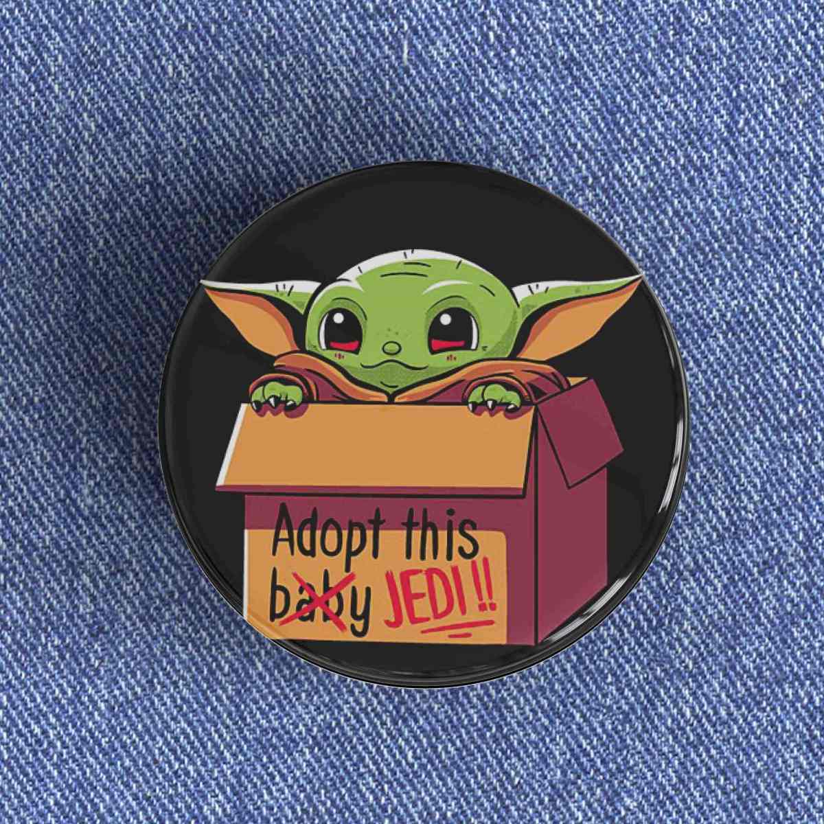 Adopt This Jedi Badge/Magnet Adopt This Jedi Badge/Magnet