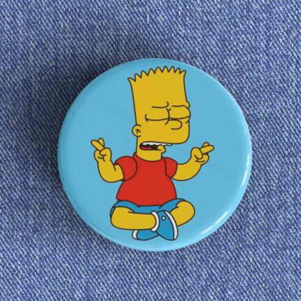 Meditating Bart
