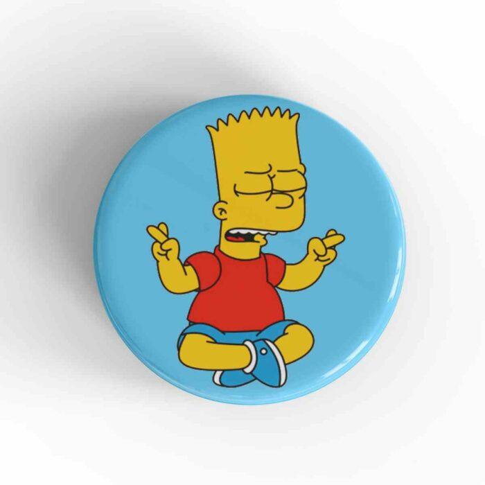 Meditating Bart