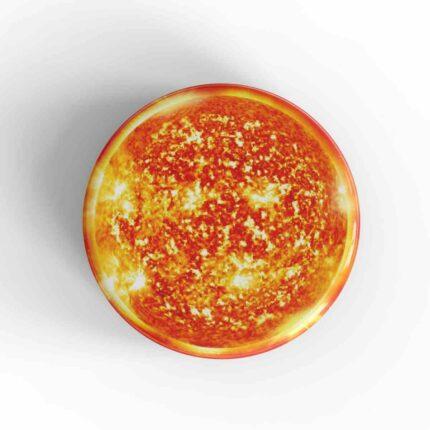 The Sun Badge/Magnet