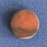 Planet Mars Badge/Magnet