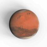 Planet Mars Badge/Magnet