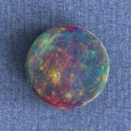 Planet Mercury Badge/Magnet