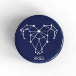 Aries Badge/Magnet