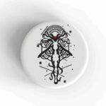 Scarlet Witch Illustration Badge/Magnet