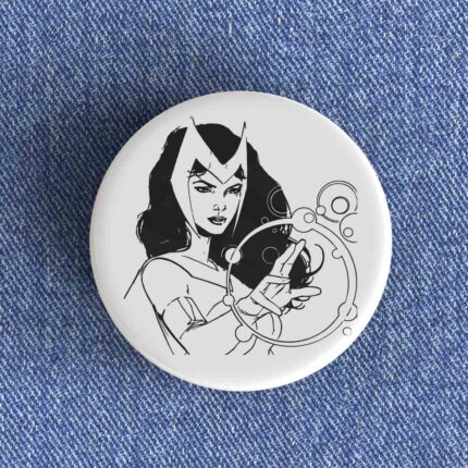 Scarlet Witch Illustration Badge/Magnet