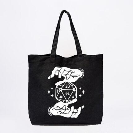 Levitating Dice Tote Bag