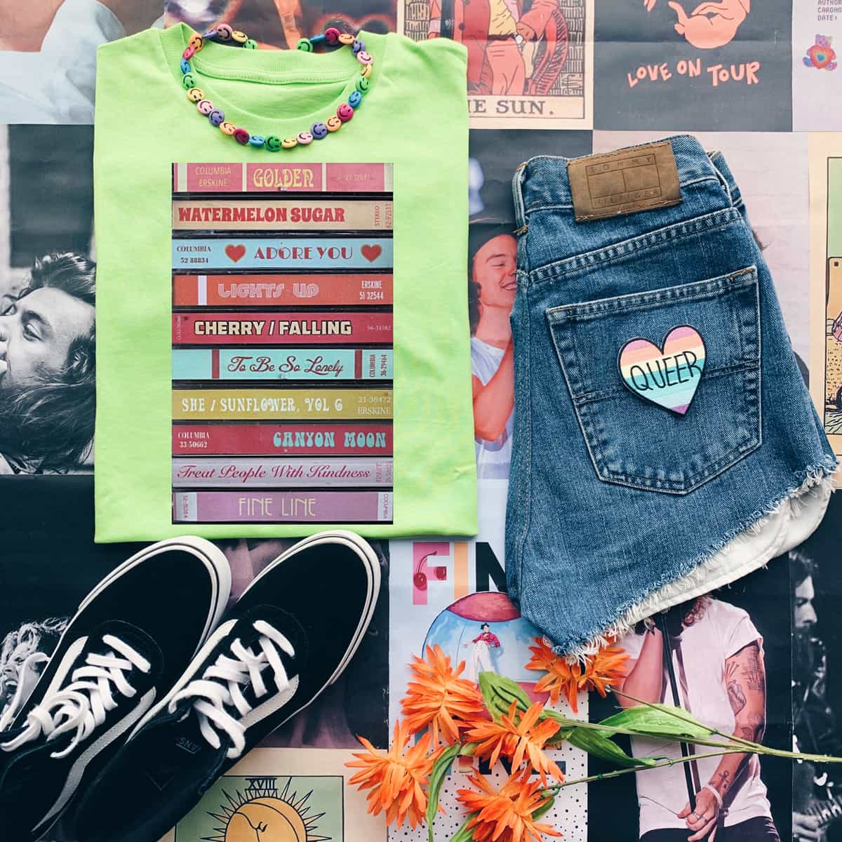 Harry Styles Songs T-Shirt Harry Styles Songs T-Shirt
