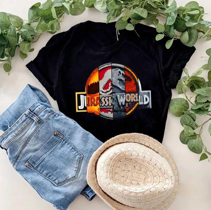 Jurassic Collage T-Shirt - Image 3