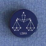 Libra Badge/Magnet