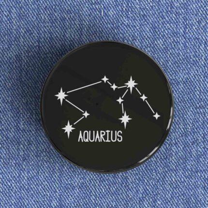 Aquarius Constellation Badge/Magnet